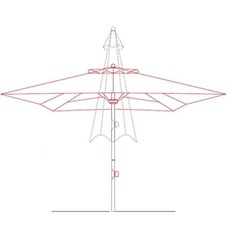 Parasol télescopique