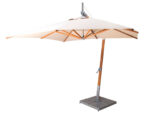 Bambrella Sirocco Side Wind – Parasol cantilever en bambou