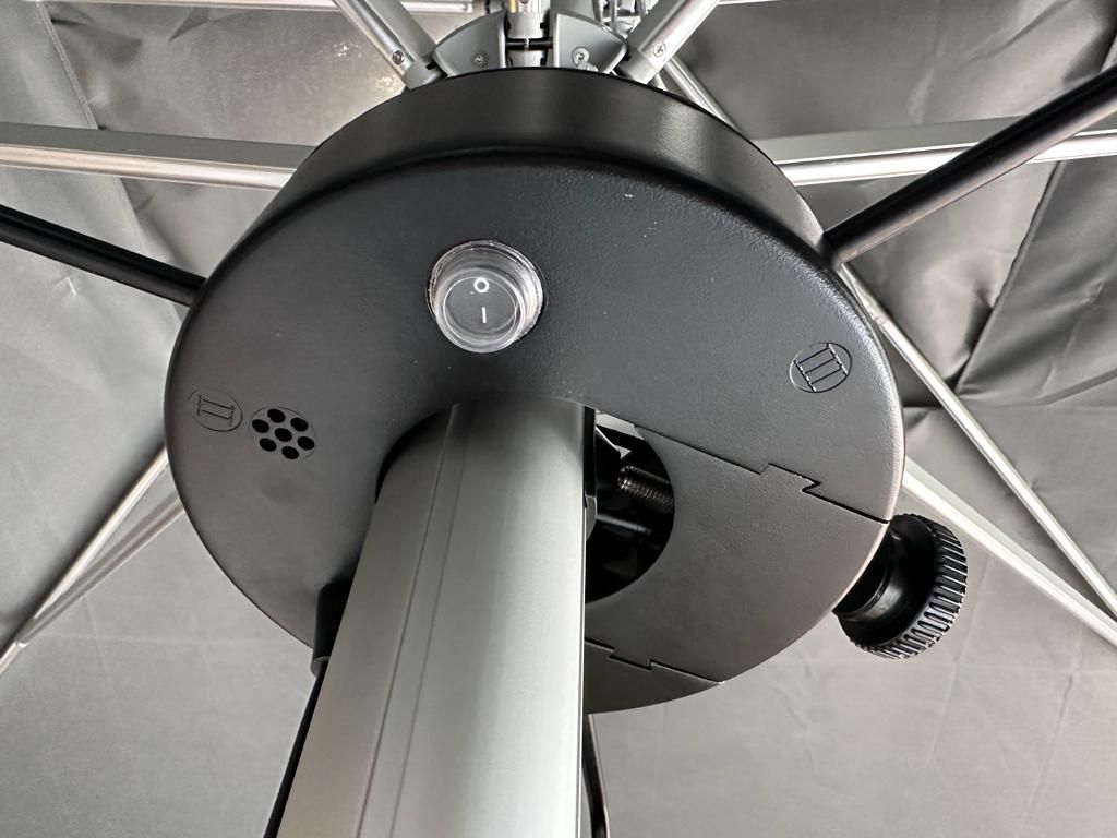 3KW Tri Parasol Heater With Remote Control – Image 5