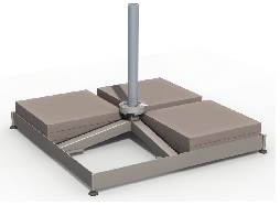 base en granit de 30 kg