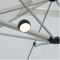 chauffage halogène pour parasol